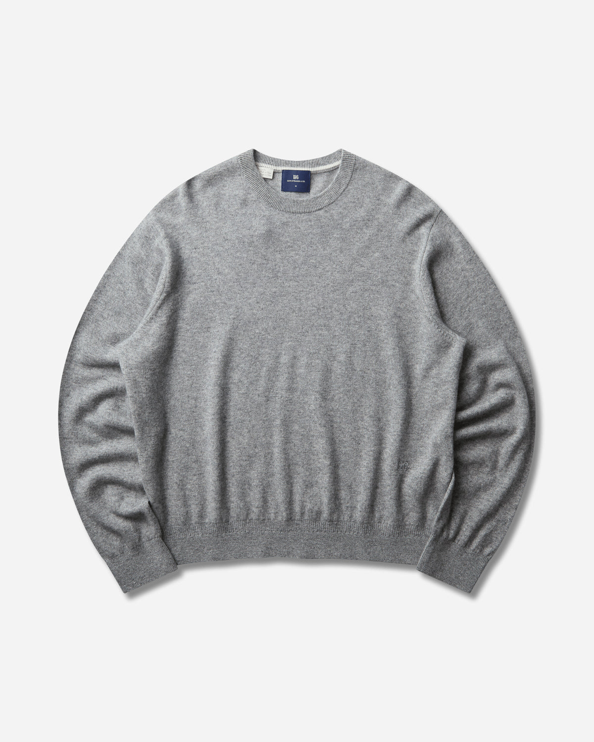 Levi's Blue Tab Sweater Greys Grey Sweatshirts Crewneck 008PX 0001