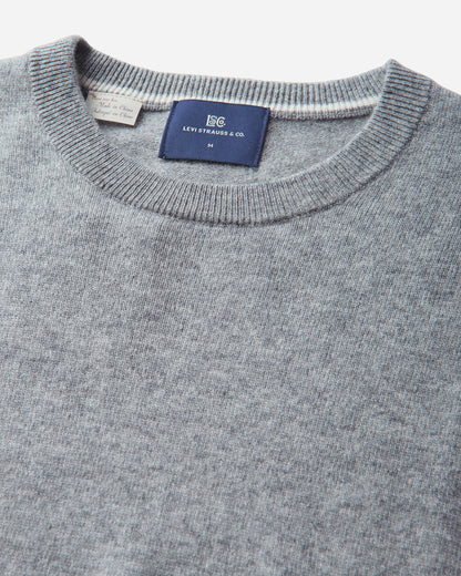 Levi's Blue Tab Sweater Greys Grey Sweatshirts Crewneck 008PX 0001
