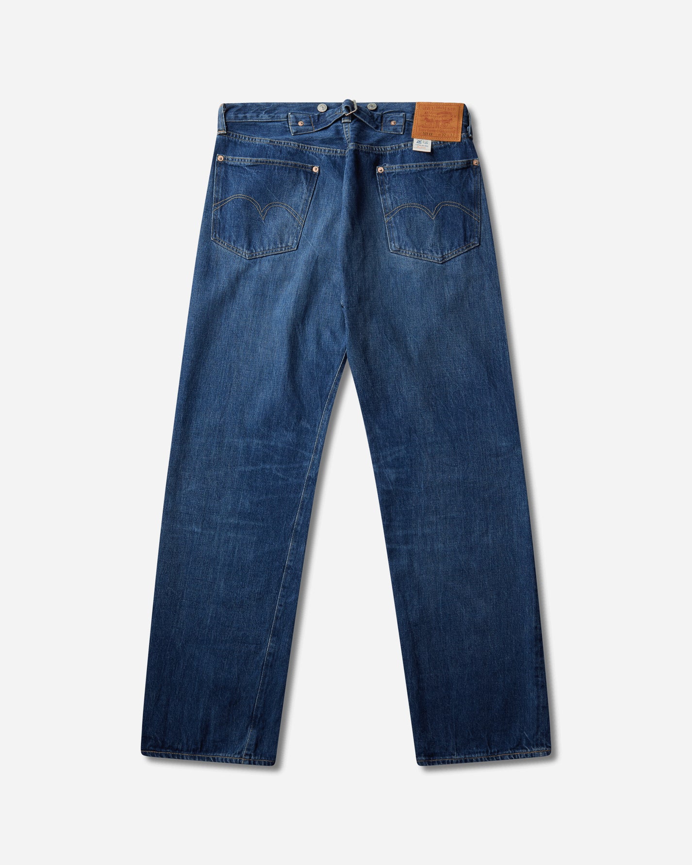Levi's 1933 501 Jeans Dark Indigo Worn In Blue Pants Denim 33501 0053