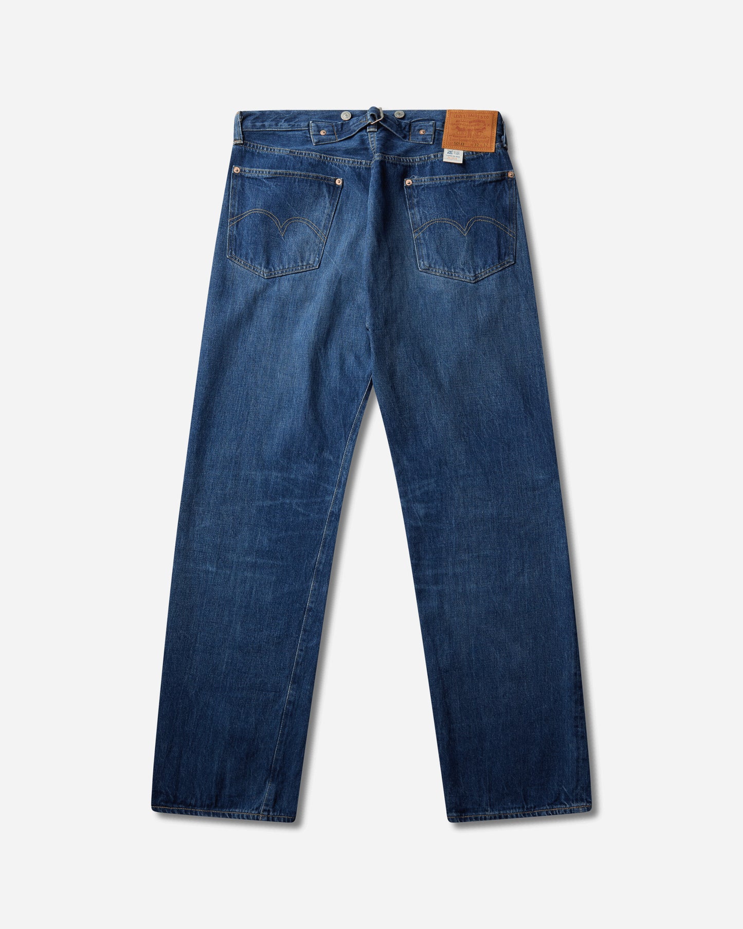 Levi's 1933 501 Jeans Dark Indigo Worn In Blue Pants Denim 33501 0053
