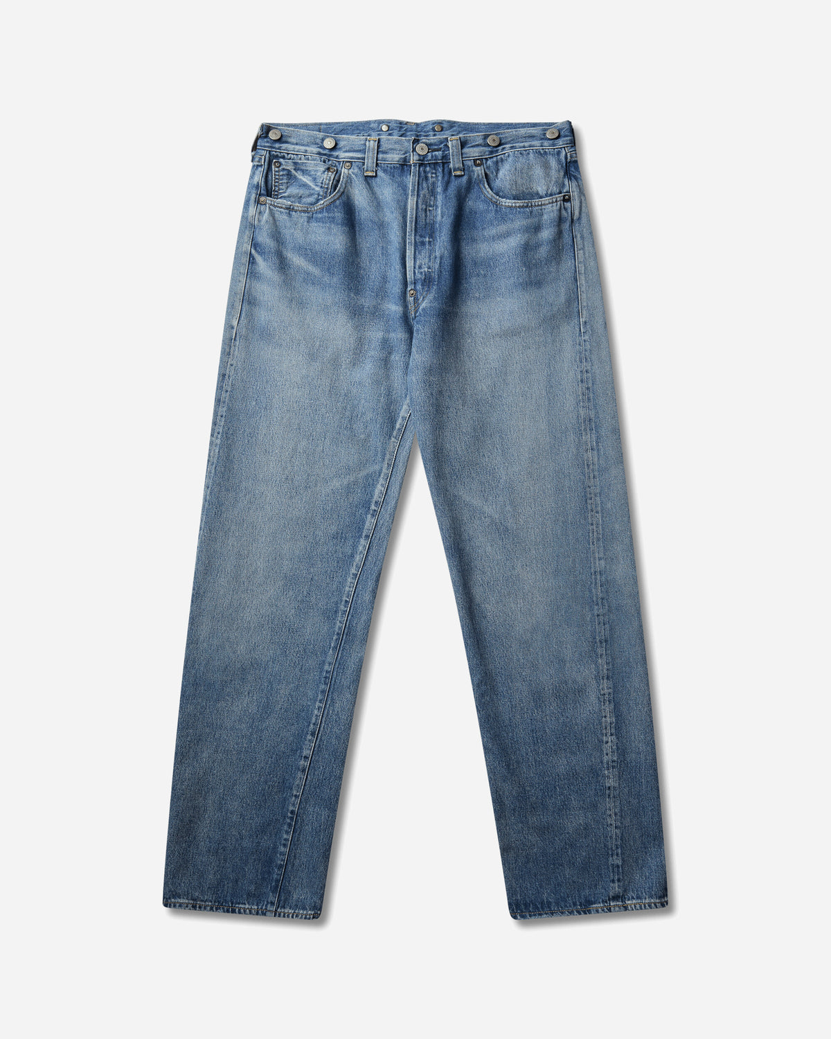 Levi's 1933 501 Jeans Med Indigo Worn In Blue Pants Denim 33501 0050