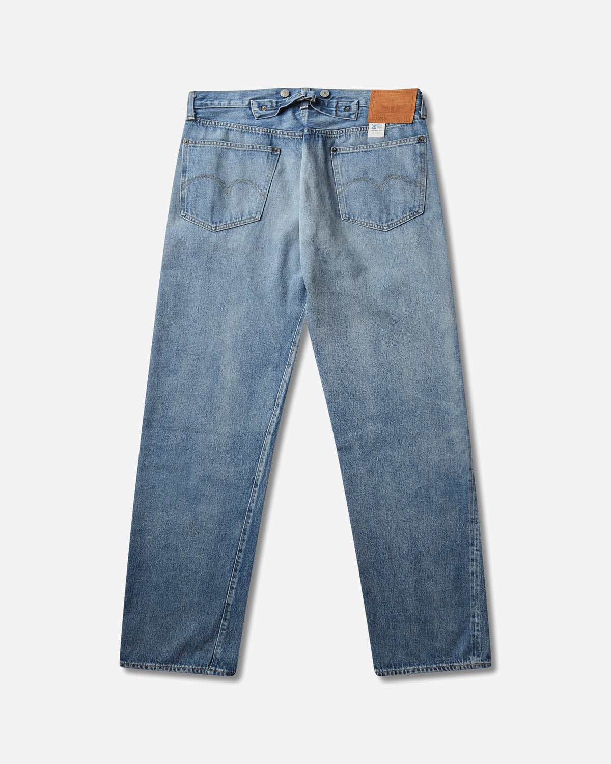 Levi's 1933 501 Jeans Med Indigo Worn In Blue Pants Denim 33501 0050
