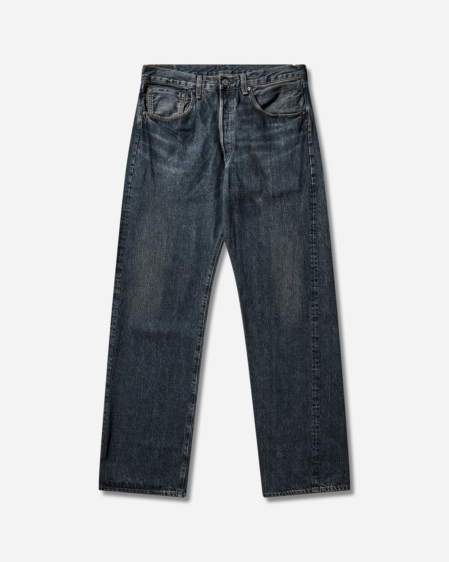 Levi's 1955 501 Jeans Med Indigo  Worn In Med Indigo Pants Denim 50155 0096