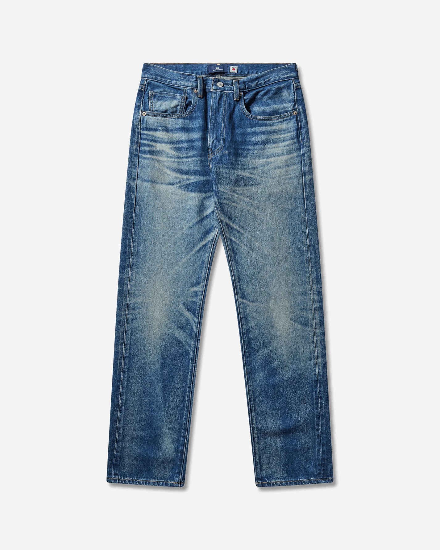 Levi's 505 Med Indigo  Worn In Med Indigo Pants Denim A5878 0009