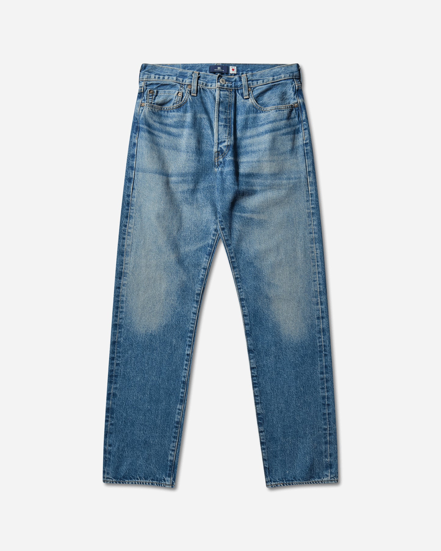 Levi's Blue Tab 1980S 501 Med Indigo  Worn In Med Indigo Pants Denim A5875 0013