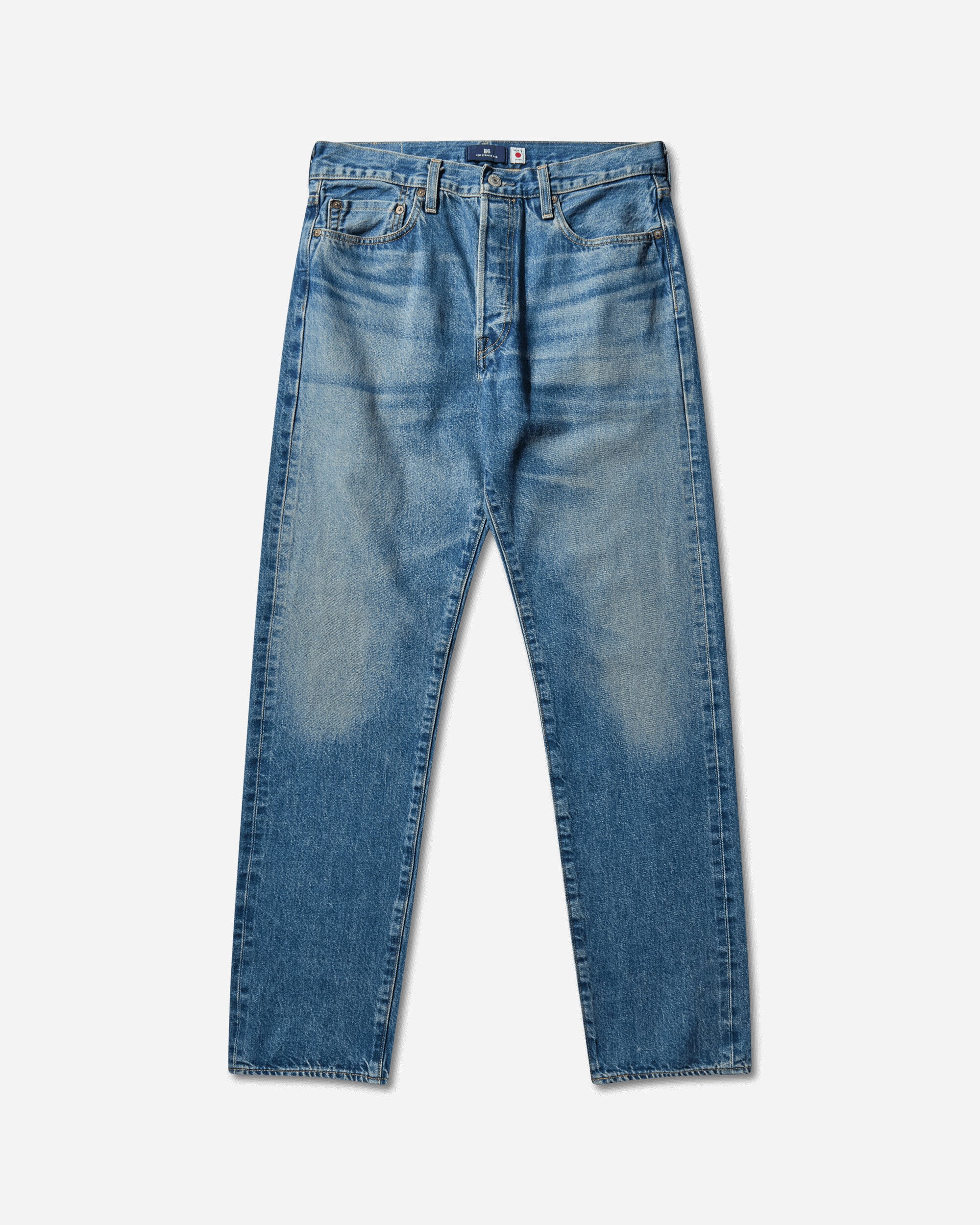 Levi's Blue Tab 1980S 501 Med Indigo  Worn In Med Indigo Pants Denim A5875 0013