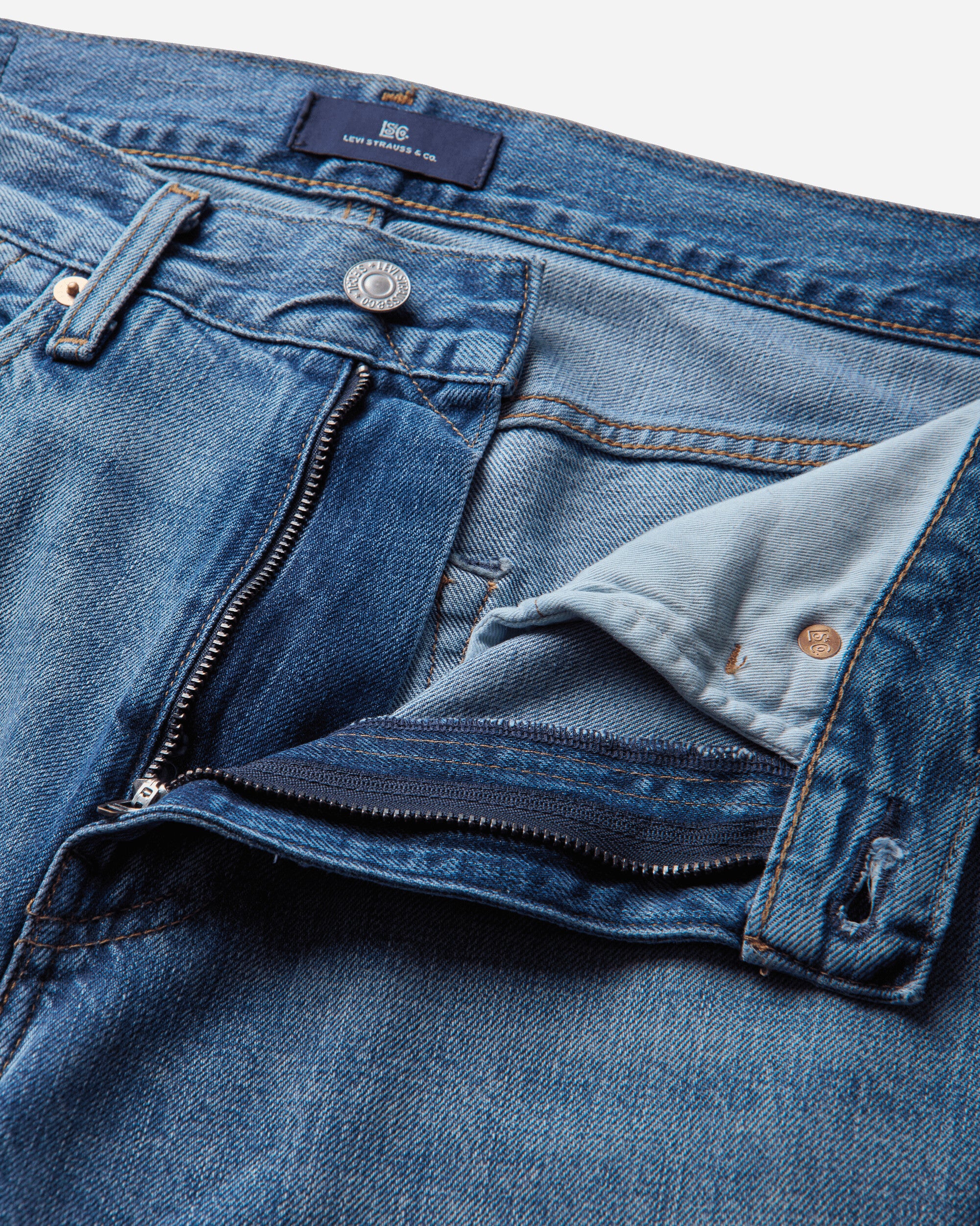 Levi's Blue Tab Anchor Relaxed Blues Blue Pants Denim 0033V 0009