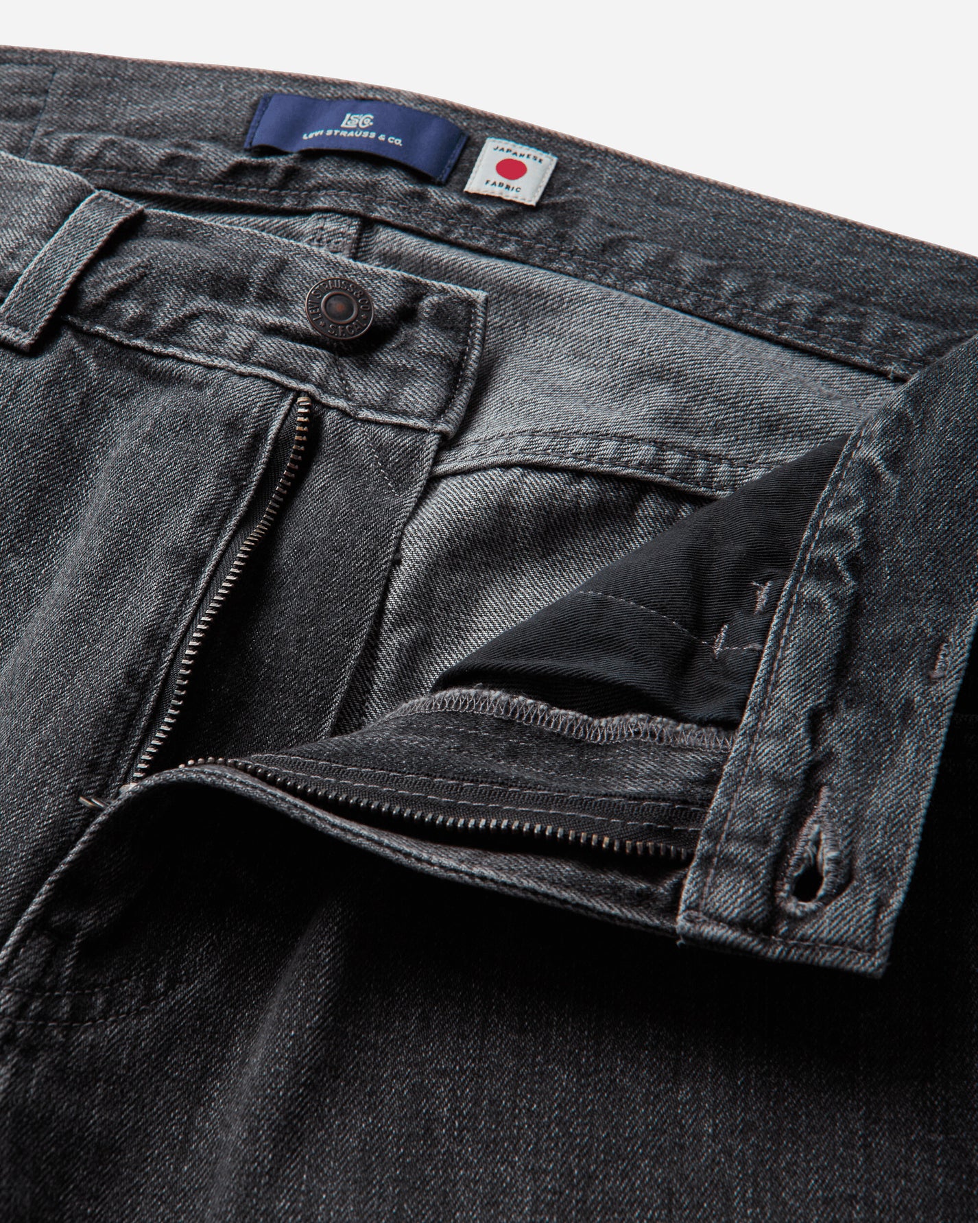 Levi's Blue Tab Pencil Slim Blues Grey Pants Denim 0072H 0001