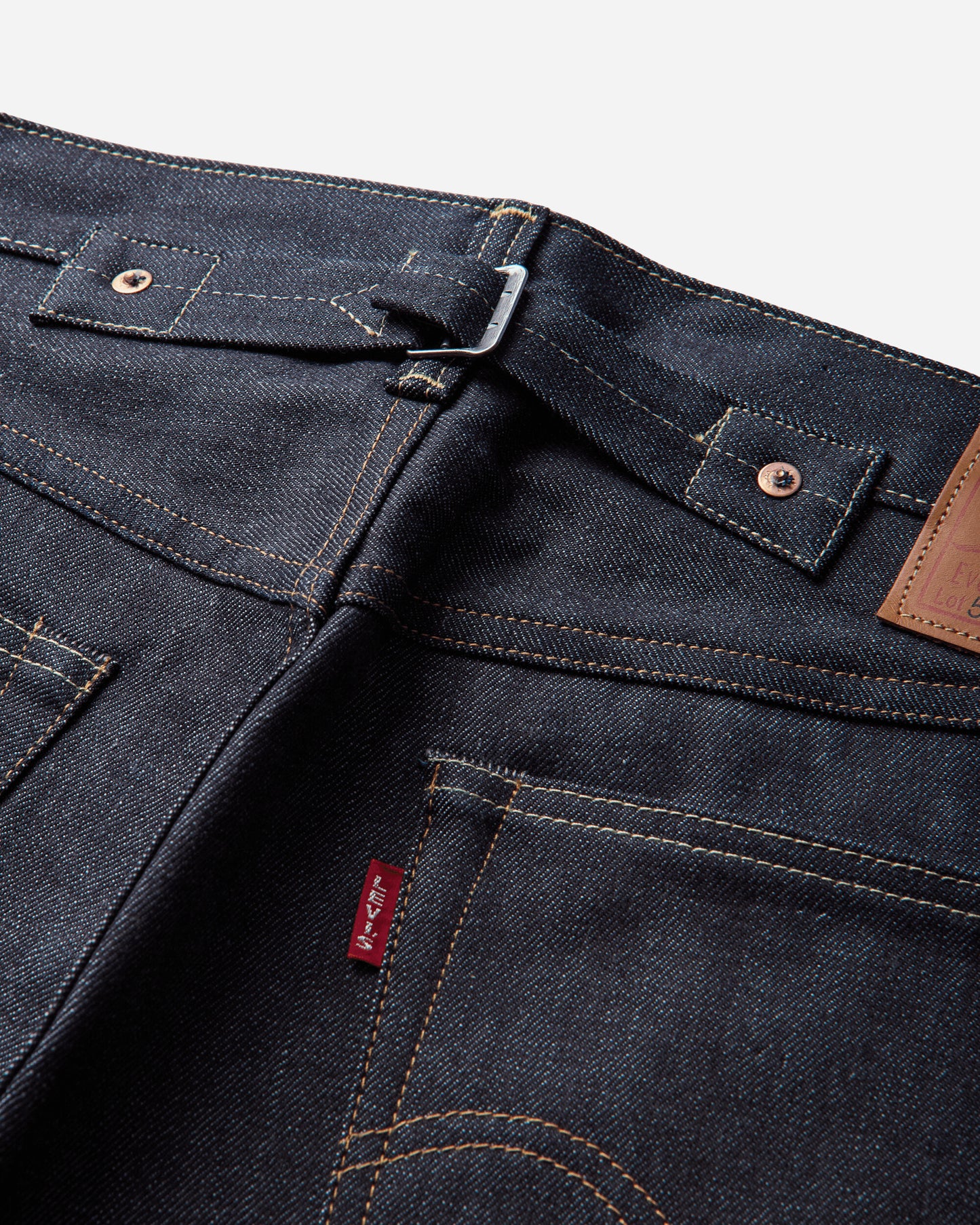 Levi's Lvc 1942 501 Jeans Med Indigo Worn In Grey Pants Denim A7986 0048