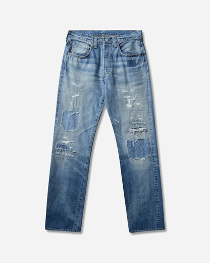 Levi's Lvc 1947 501 Jeans Light Indigo Worn In Blue Pants Denim 47501 0231