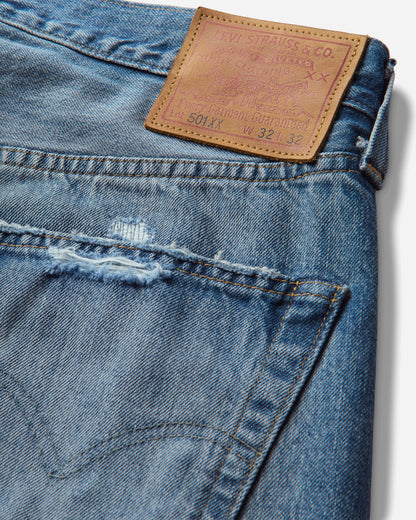 Levi's Lvc 1947 501 Jeans Light Indigo Worn In Blue Pants Denim 47501 0231