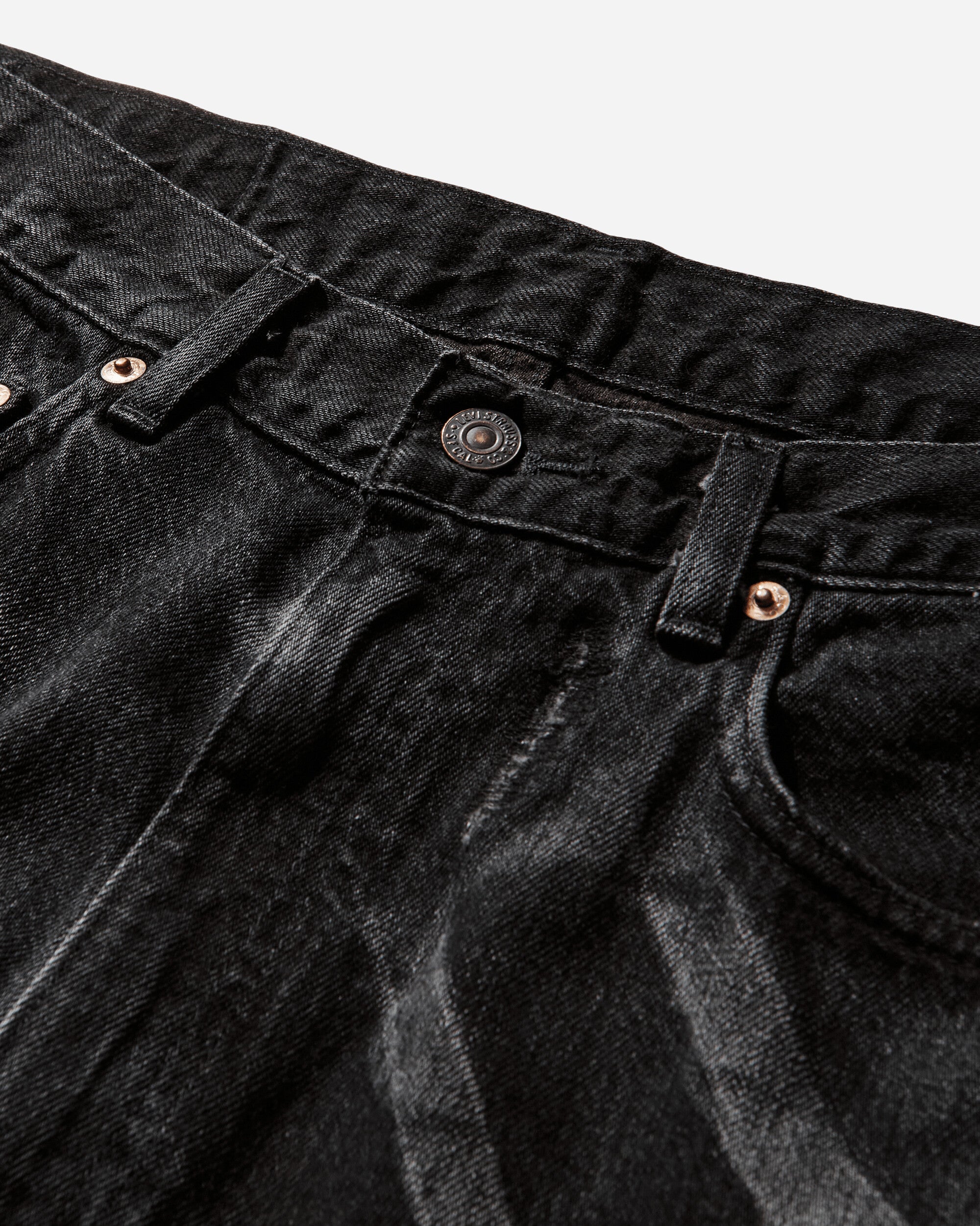 Levi's Lvc 554 Relaxed Med Indigo  Worn In Med Indigo Pants Denim 23782 0006