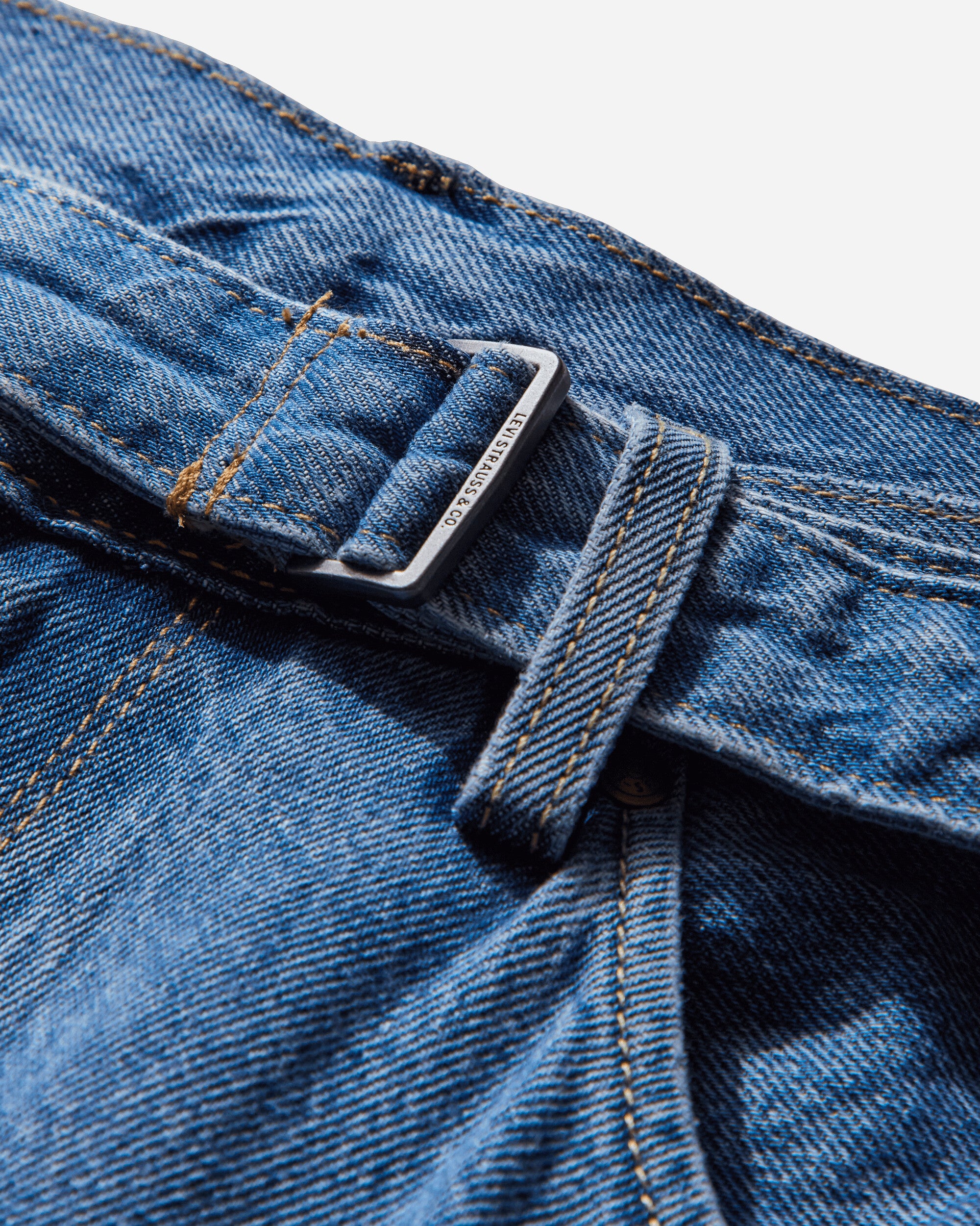 Levi's Twisted Baggy Wide Med Indigo  Flat Finish Med Indigo Pants Denim 002WK 0003