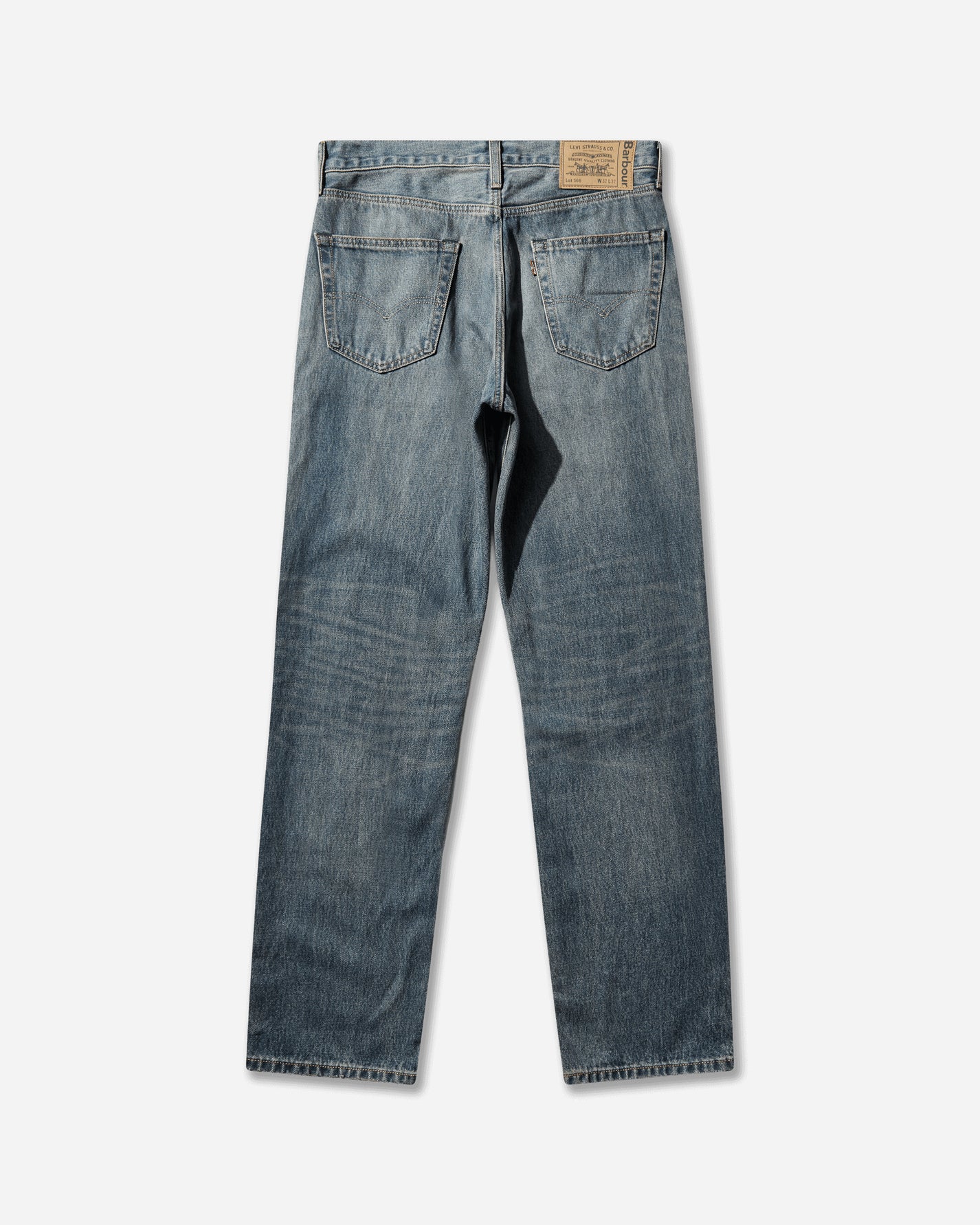 Levi's X Barbour 568 Loose Dark Indigo Pants Denim 003GN00000 001