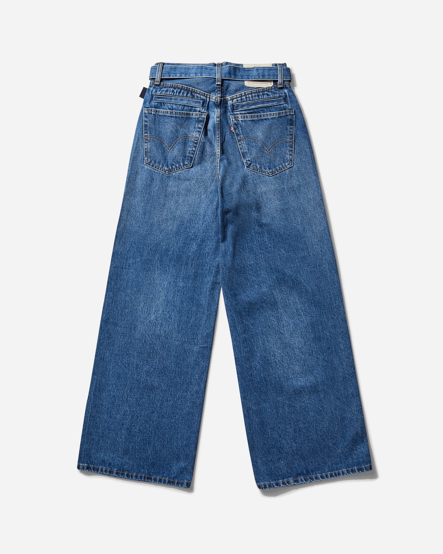 Levi's X Sacai Jean Med Indigo - Worn In Sacai W3 Pants Denim 0035H 0001