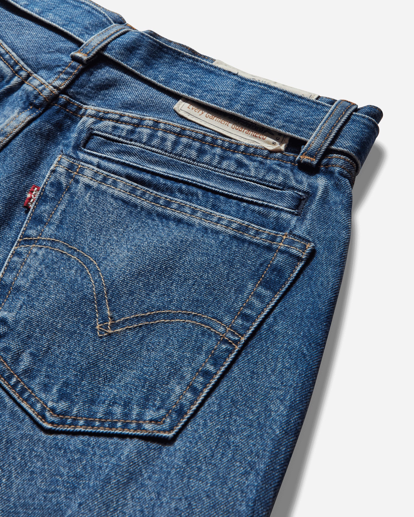 Levi's X Sacai Jean Med Indigo - Worn In Sacai W3 Pants Denim 0035H 0001