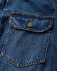 Levi's Levi's x Sacai Men'S Blouson Jacket Washed Indigo Coats and Jackets Denim Jackets 008BJ-0002 401