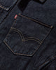Levi's Levis Twist Trucker Med Indigo  Flat Finish Med Indigo Coats and Jackets Denim Jackets 003M3 0000