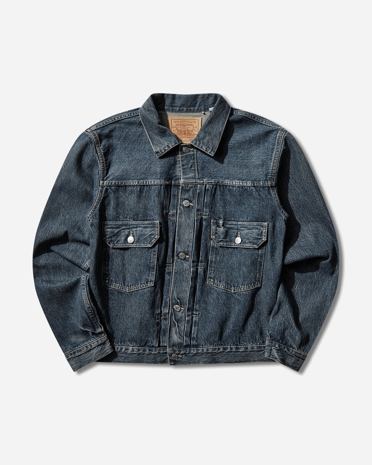 Levi's Lvc 1953 Type Ii Jacket Lvc 19 Med Indigo Coats and Jackets Denim Jackets 70507 0068