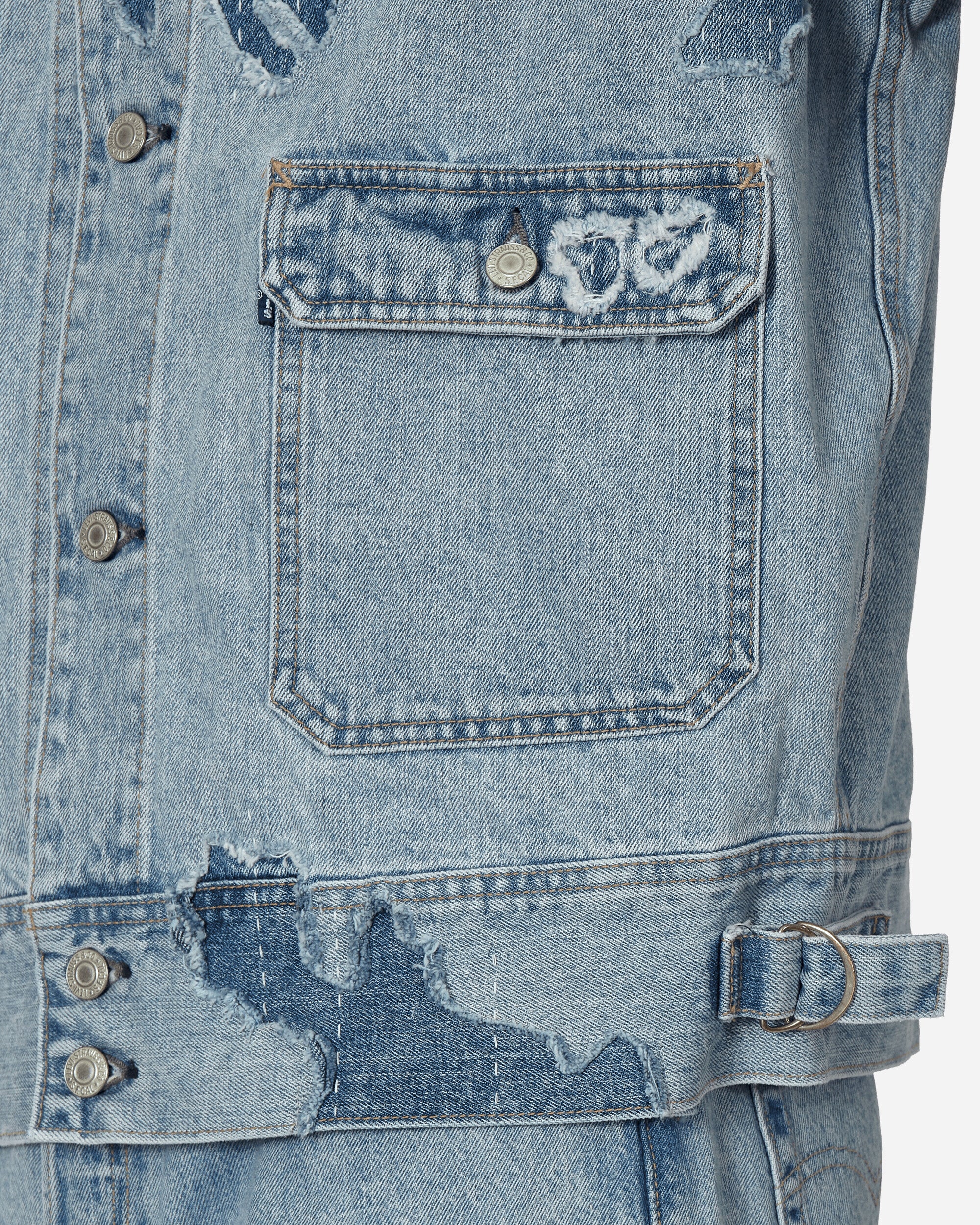 Levi's Mij Utulity Trucker Chizu Coats and Jackets Denim Jackets A7150 0001