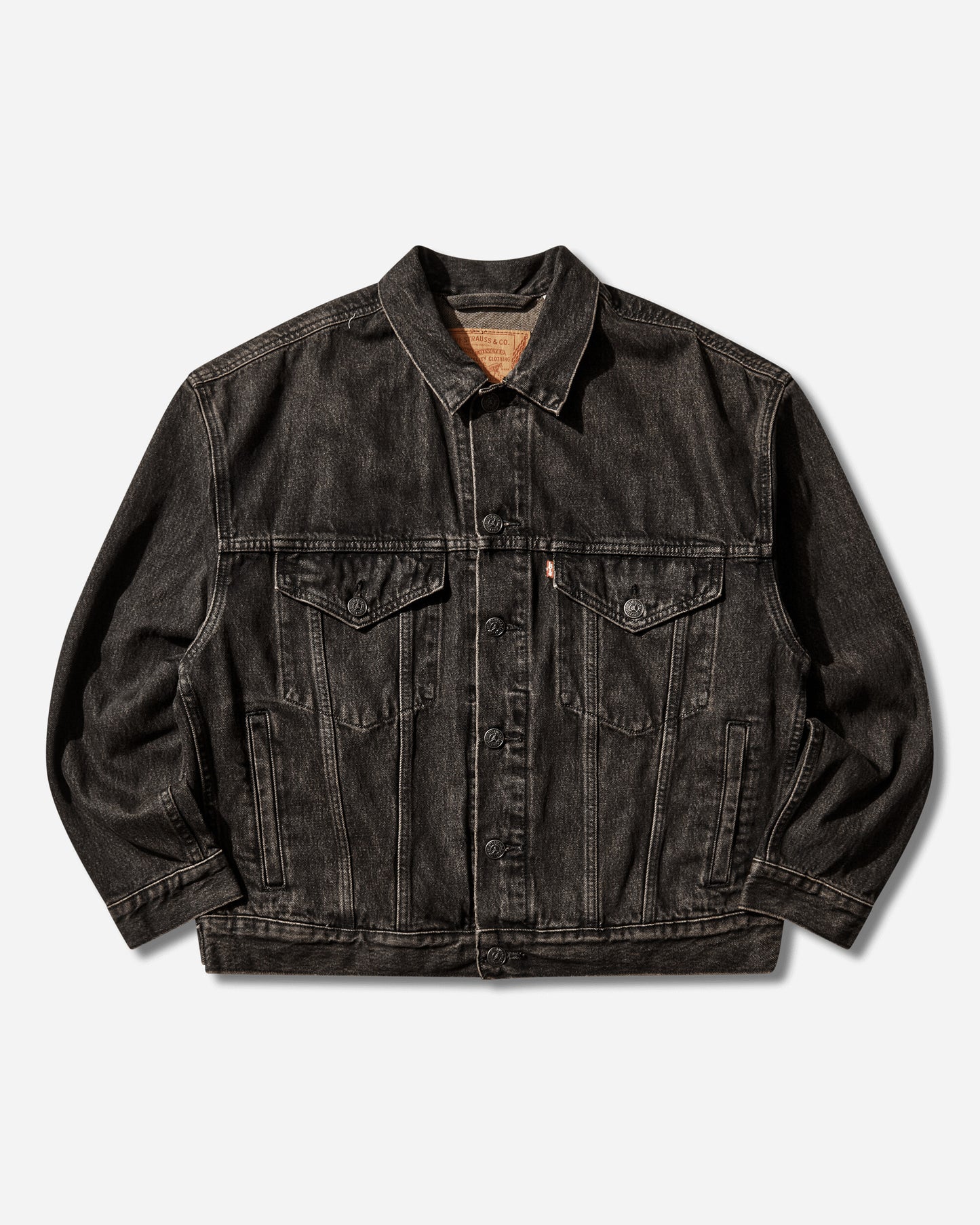 Levi's X Jordan Type III Trucker Black Coats and Jackets Denim Jackets 005FC 0000
