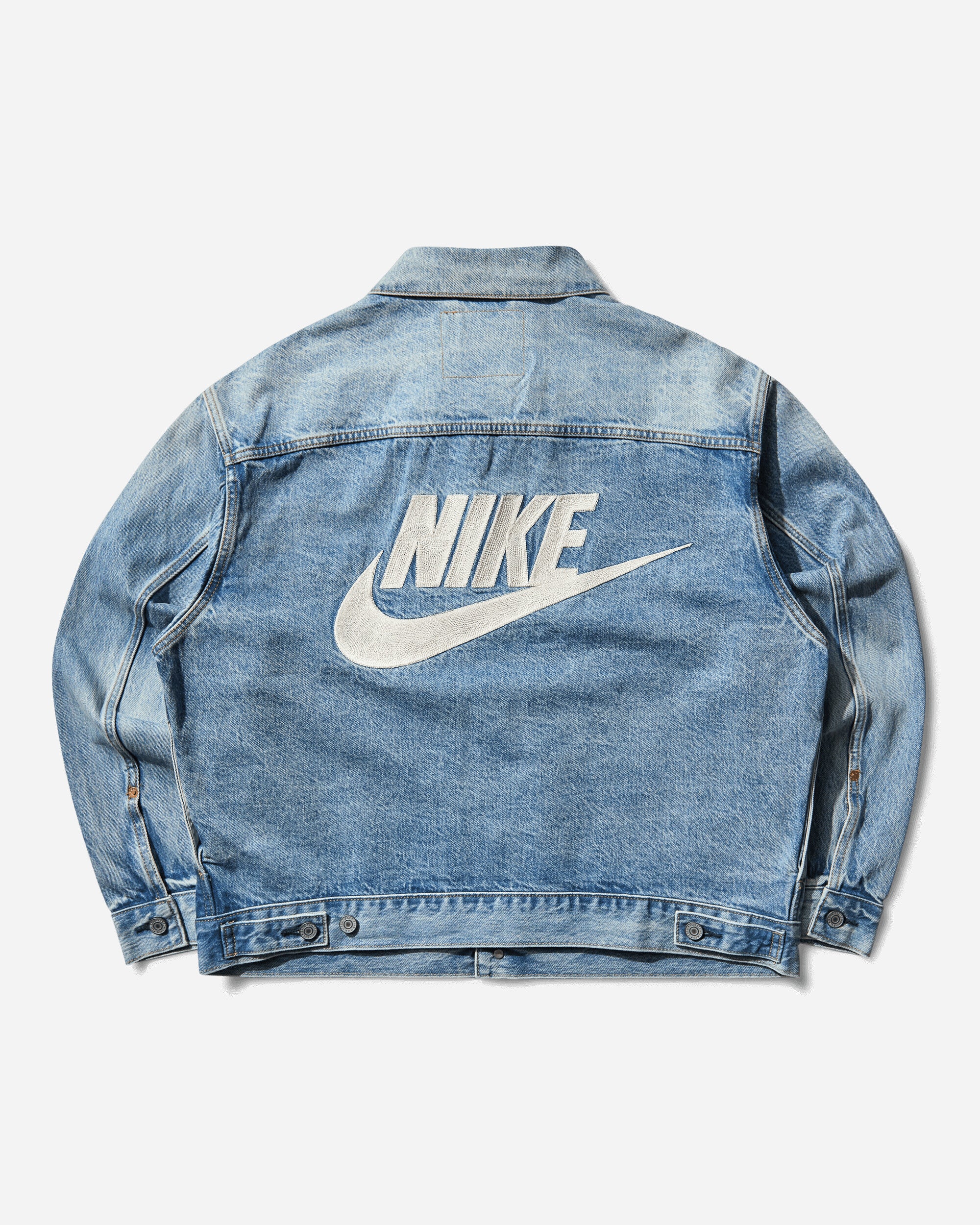 Levi's X Nike Trucker X Nike Dark Indigo Coats and Jackets Denim Jackets 002TM 0000