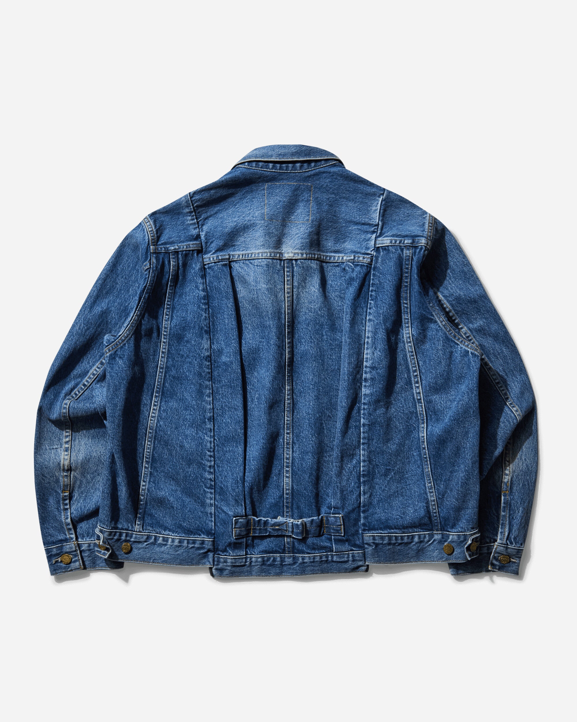 Levi's X Sacai Type 123 Trucker Med Indigo - Worn In Sacai W1 Coats and Jackets Denim Jackets 0035I 0002