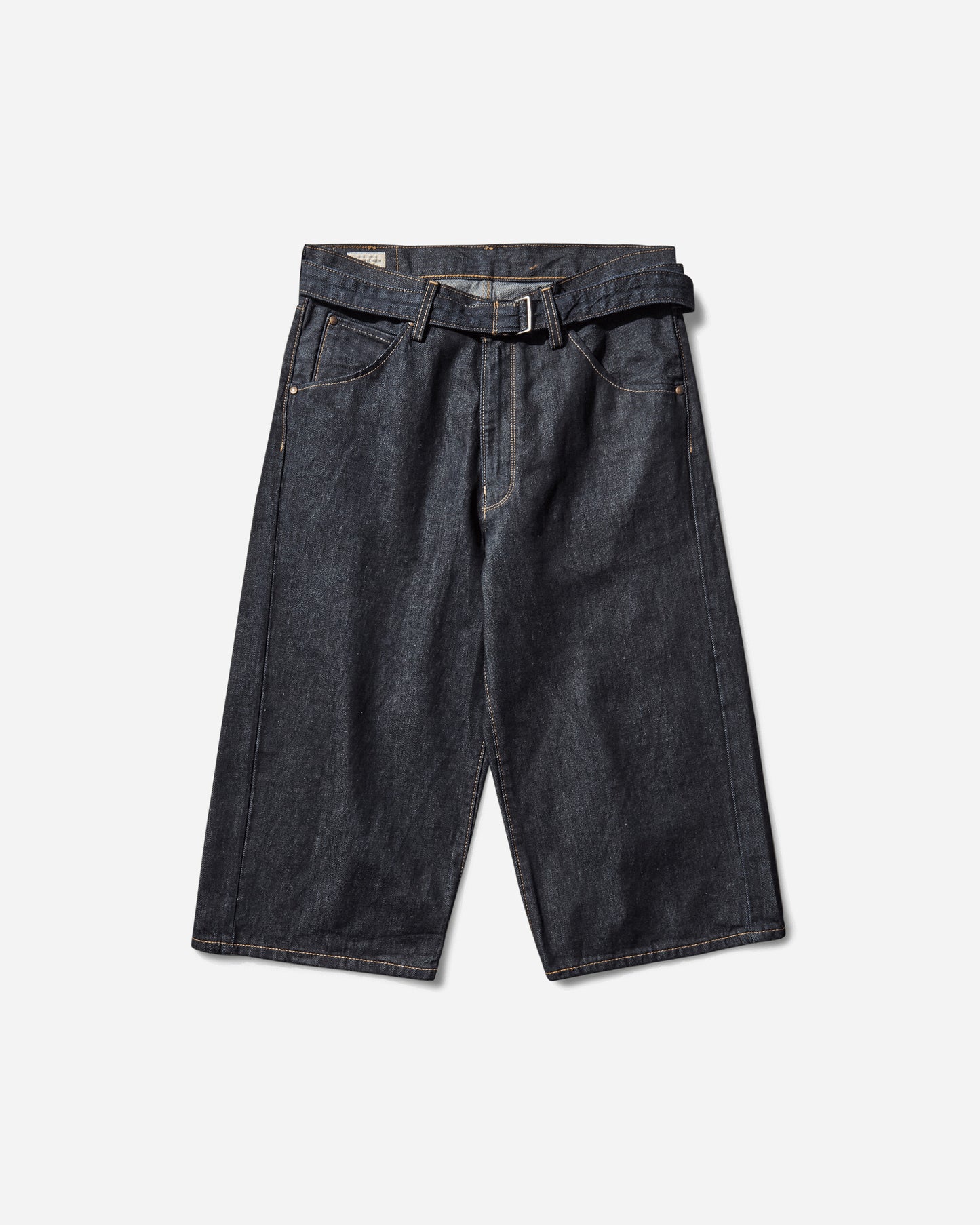 Levi's Twisted Baggy Capri Dark Indigo  Flat Finish Dark Indigo  Shorts Denim Short 0049W 0001