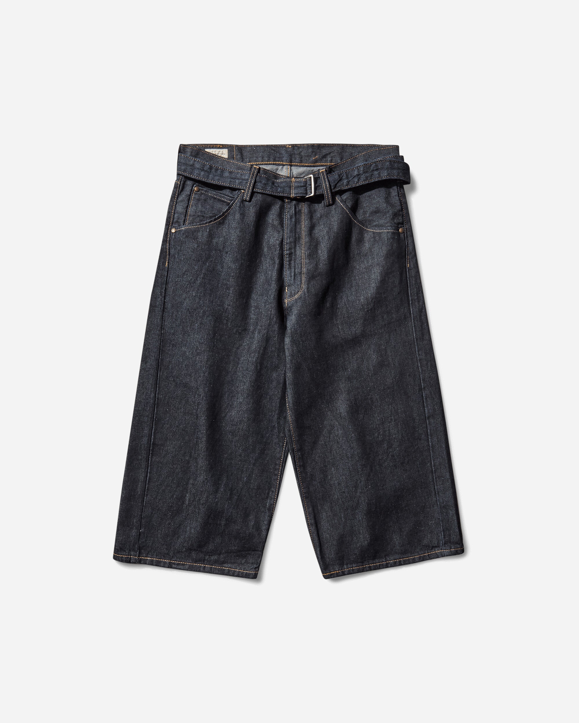 Levi's Twisted Baggy Capri Dark Indigo  Flat Finish Dark Indigo  Shorts Denim Short 0049W 0001