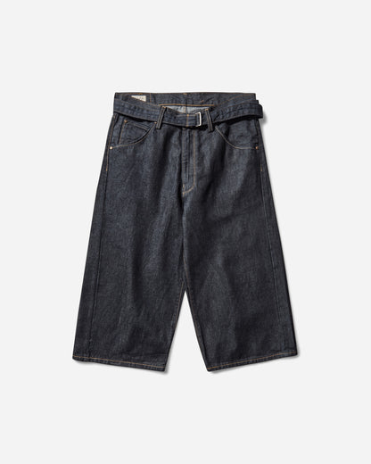 Levi's Twisted Baggy Capri Dark Indigo  Flat Finish Dark Indigo  Shorts Denim Short 0049W 0001