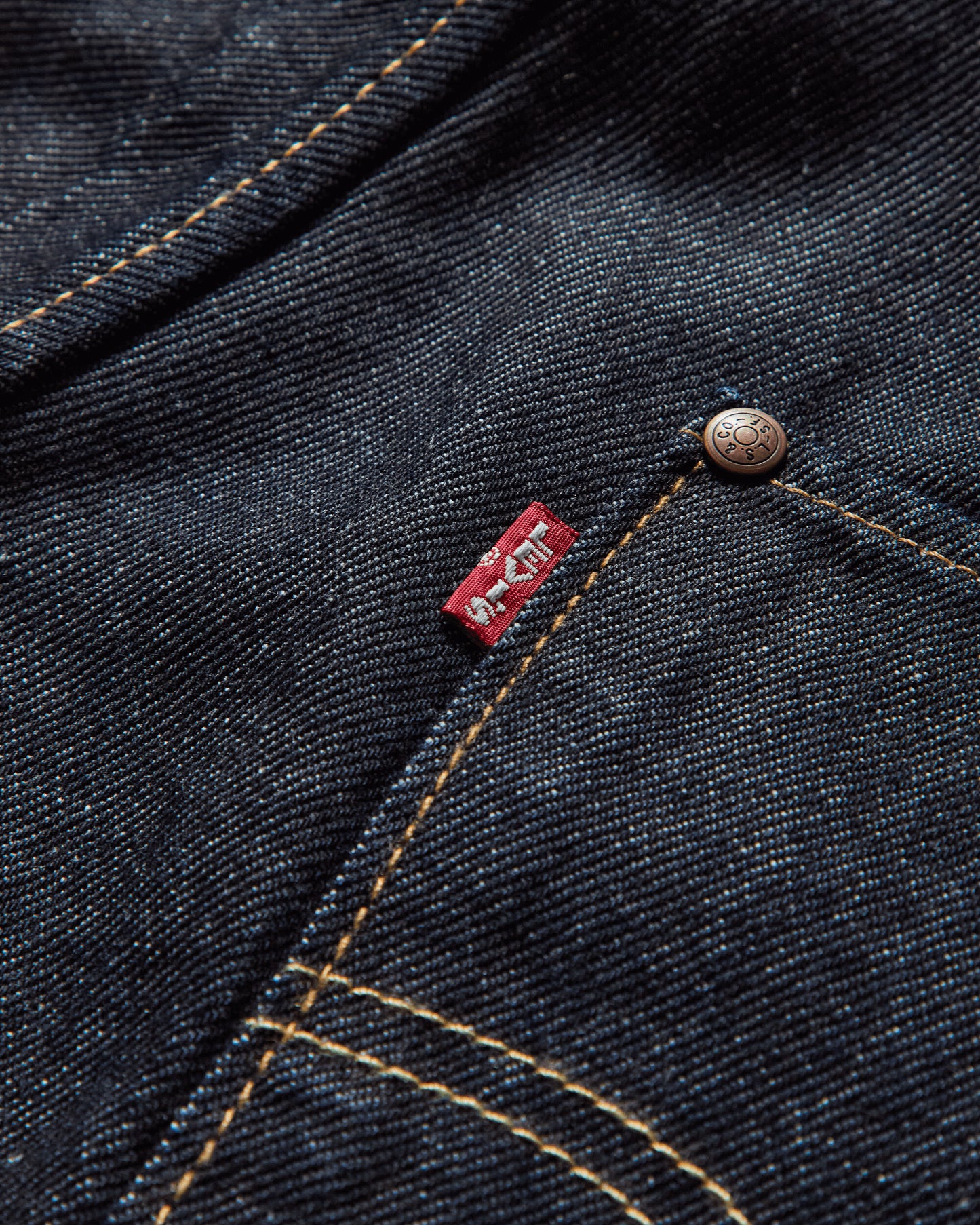 Levi's Twisted Baggy Capri Dark Indigo  Flat Finish Dark Indigo  Shorts Denim Short 0049W 0001