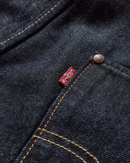 Levi's Twisted Baggy Capri Dark Indigo  Flat Finish Dark Indigo  Shorts Denim Short 0049W 0001