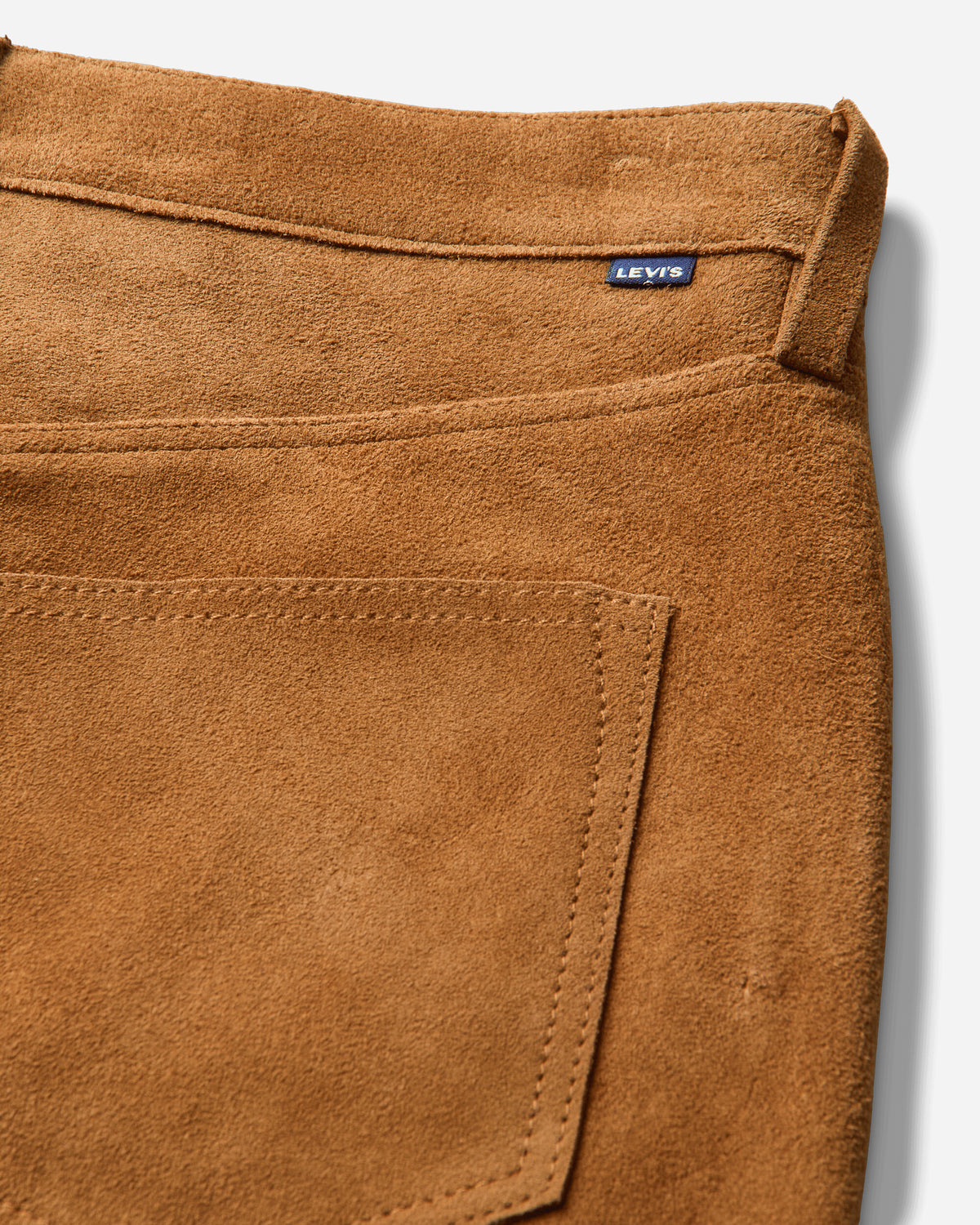 Levi's Wmns Blue Tab Suede Pencil Skirt Browns Brown Skirts Denim Skirts 006U3 0000