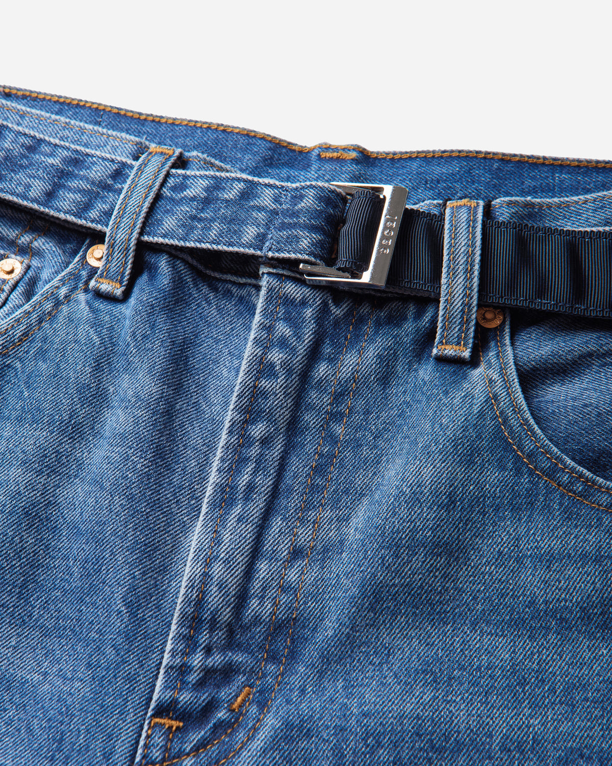 Levi's Levi's x Sacai Unisex Pants Flare Washed Indigo Pants Flare 008LN-0002 401