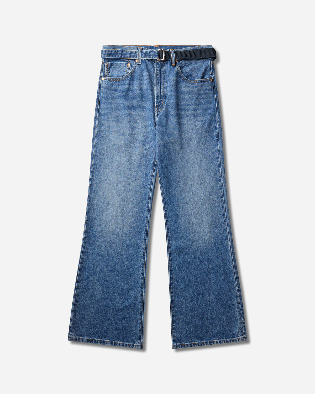 Levi's Levi's x Sacai Unisex Pants Flare Washed Indigo Pants Flare 008LN-0002 401