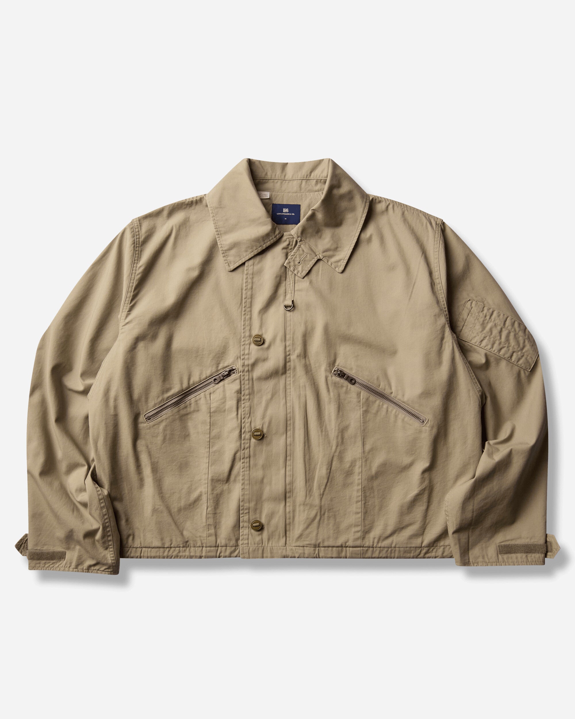 Levi's Blue Tab Pilot Jacket Tans Beige Coats and Jackets Jackets 006V1 0000