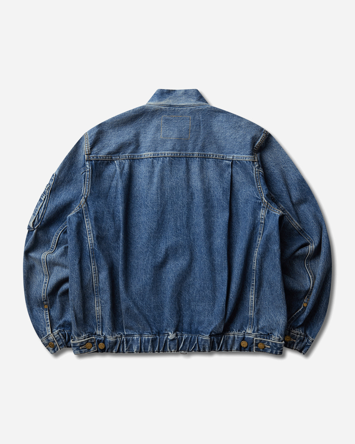 Levi's Levi's x Sacai Men'S Blouson Jacket Washed Indigo Coats and Jackets Jackets 008BJ-0002 401