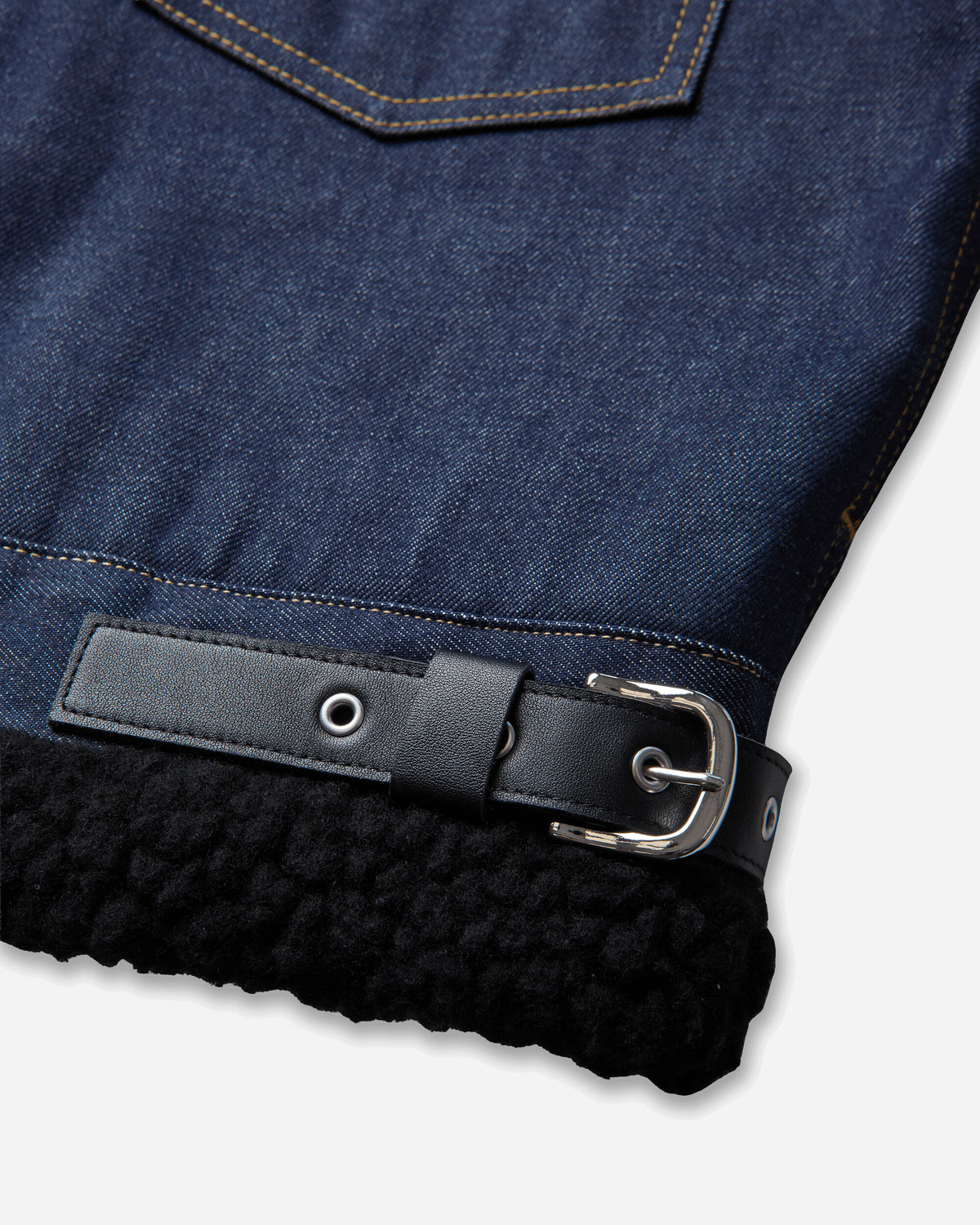 Levi's Levi's x Sacai Men'S Sherpa Jacket Rigid Indigo Coats and Jackets Jackets 008BG-0002 499