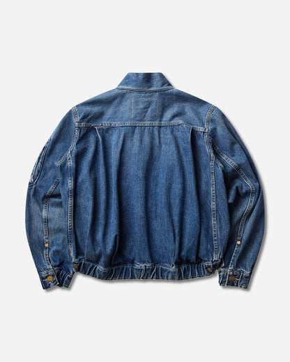 Levi's Levi's x Sacai Wmns Women'S Blouson Jacket Washed Indigo Coats and Jackets Jackets 008BN-0002 401