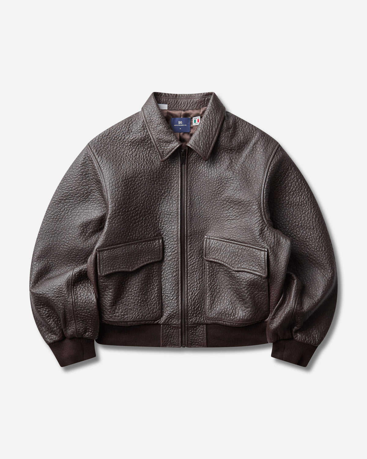 Levi's Wmns Blue Tab Flight Jacket Blacks Brown Coats and Jackets Jackets 006UP 0000