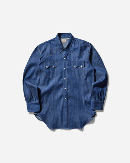 Levi's Lvc Shorthorn Sawtooth Dark Indigo  Flat Finish Dark Indigo  Shirts Longsleeve Shirt 001L7 0002