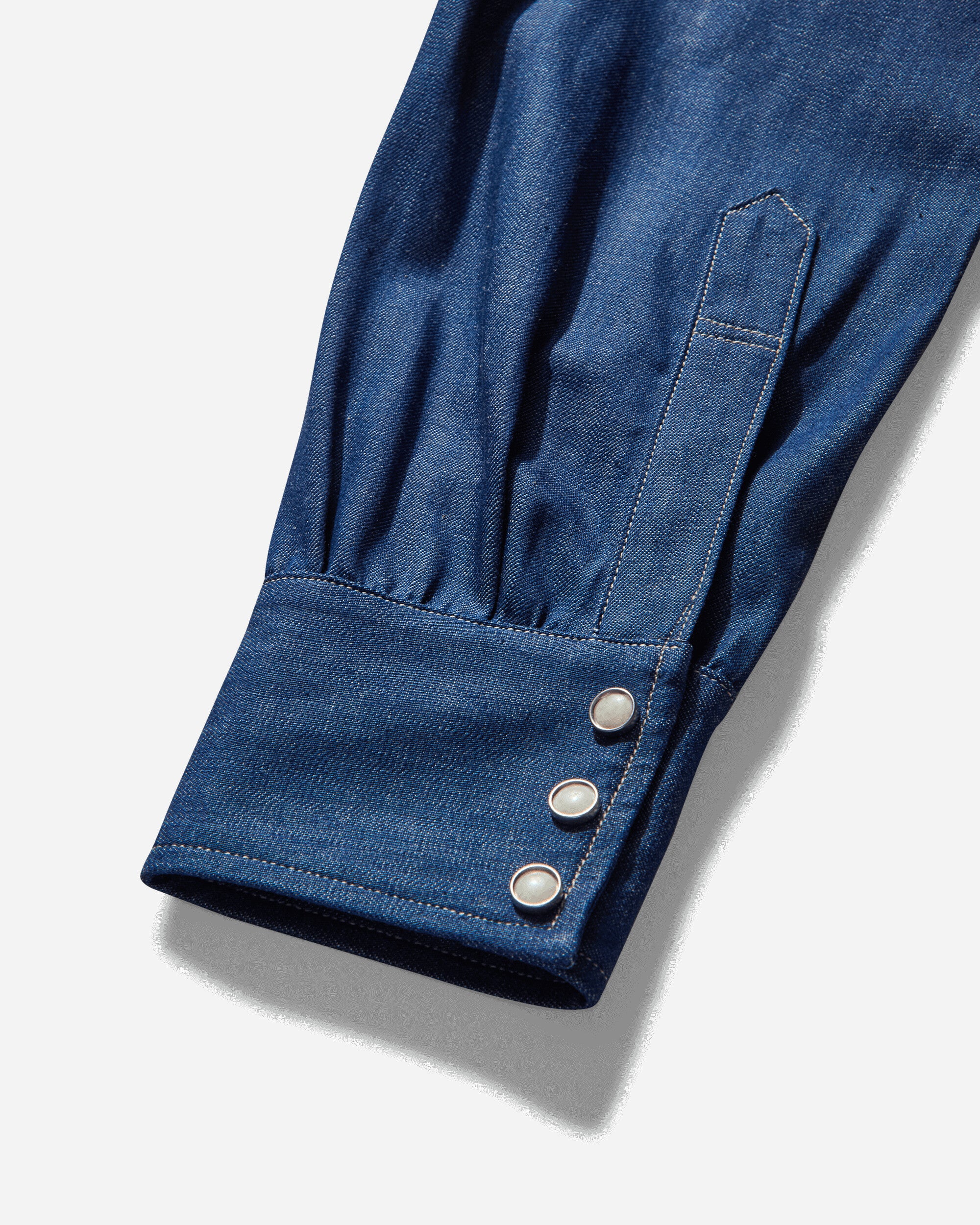 Levi's Lvc Shorthorn Sawtooth Dark Indigo  Flat Finish Dark Indigo  Shirts Longsleeve Shirt 001L7 0002