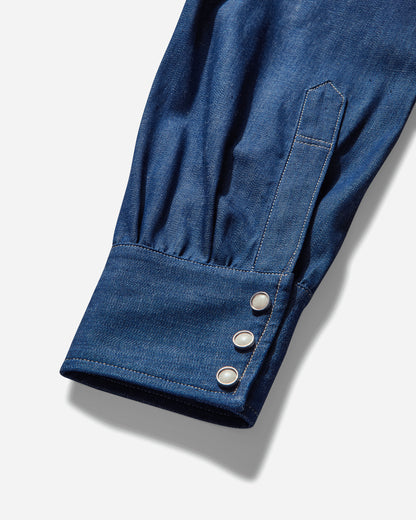 Levi's Lvc Shorthorn Sawtooth Dark Indigo  Flat Finish Dark Indigo  Shirts Longsleeve Shirt 001L7 0002