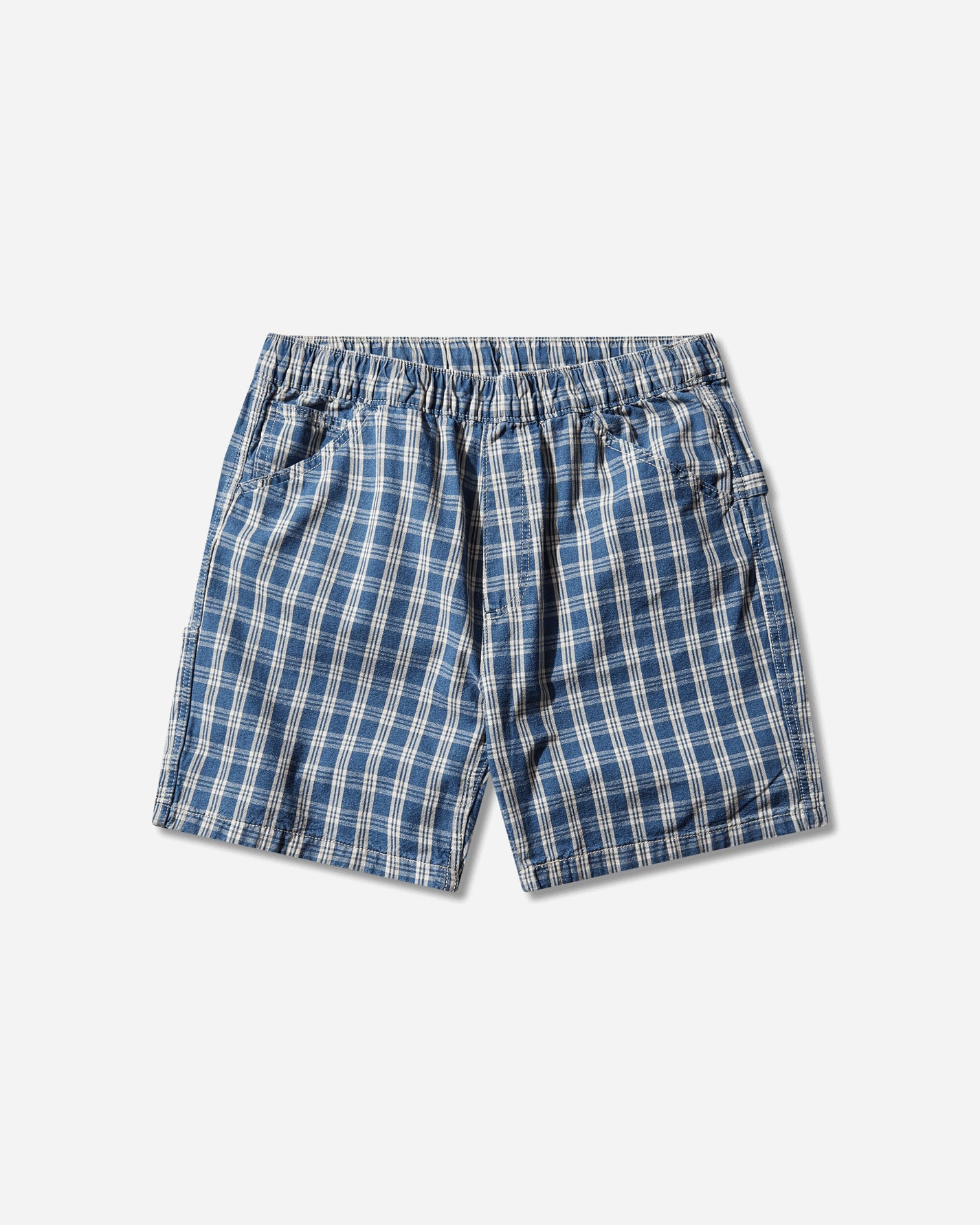 Levi's Pullon Work Short Summer Check Med Indigo Shorts Short 005A0 0000