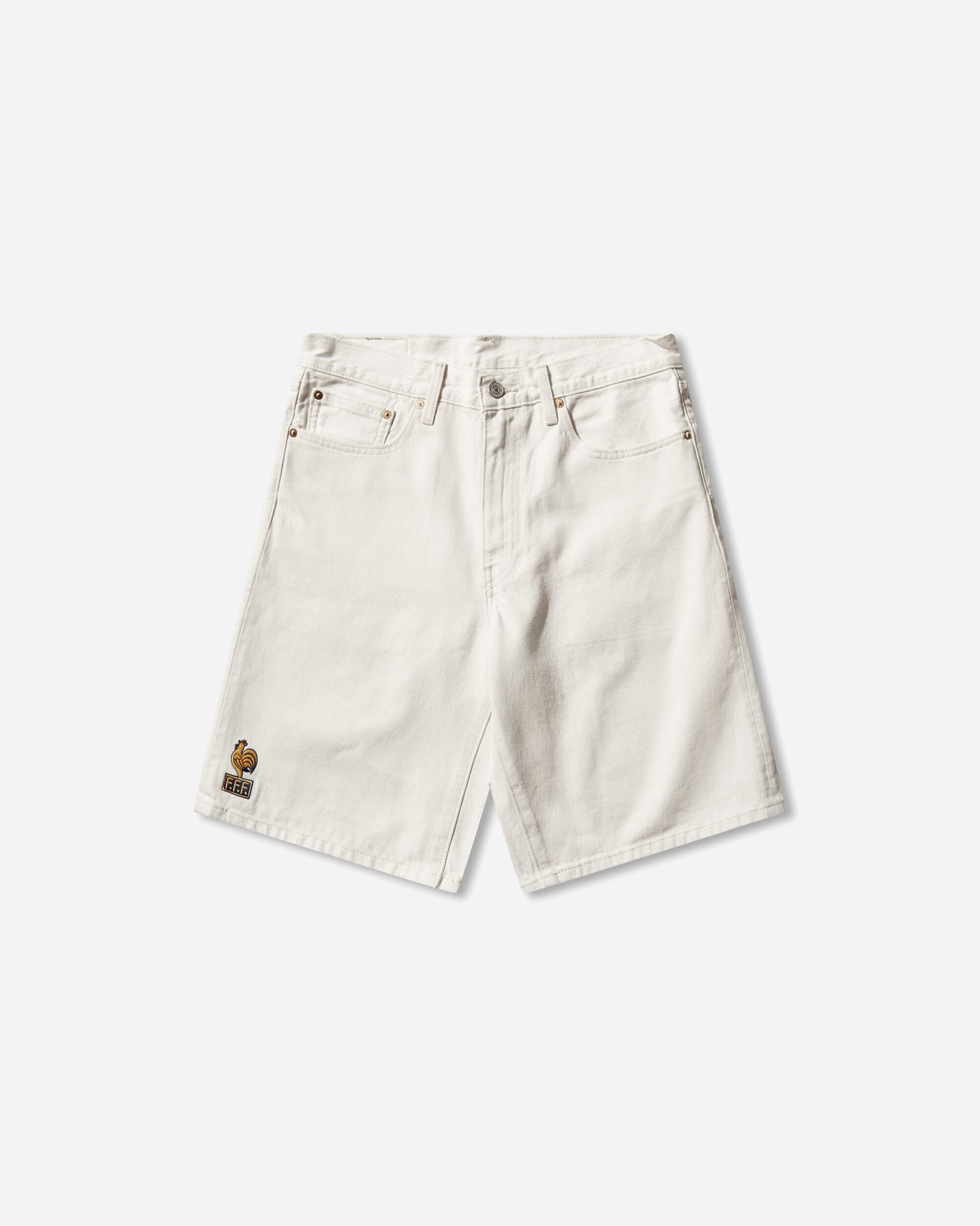 Levi's X Wc 478 Baggy Short X France Whites Shorts Short 006GV 0002