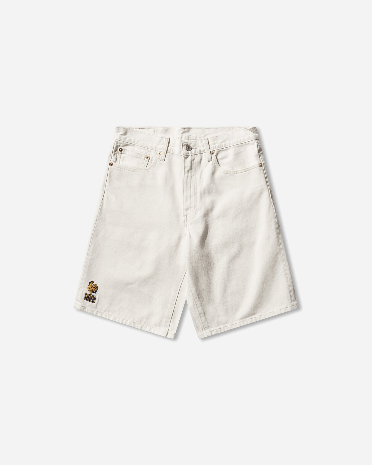 Levi's X Wc 478 Baggy Short X France Whites Shorts Short 006GV 0002