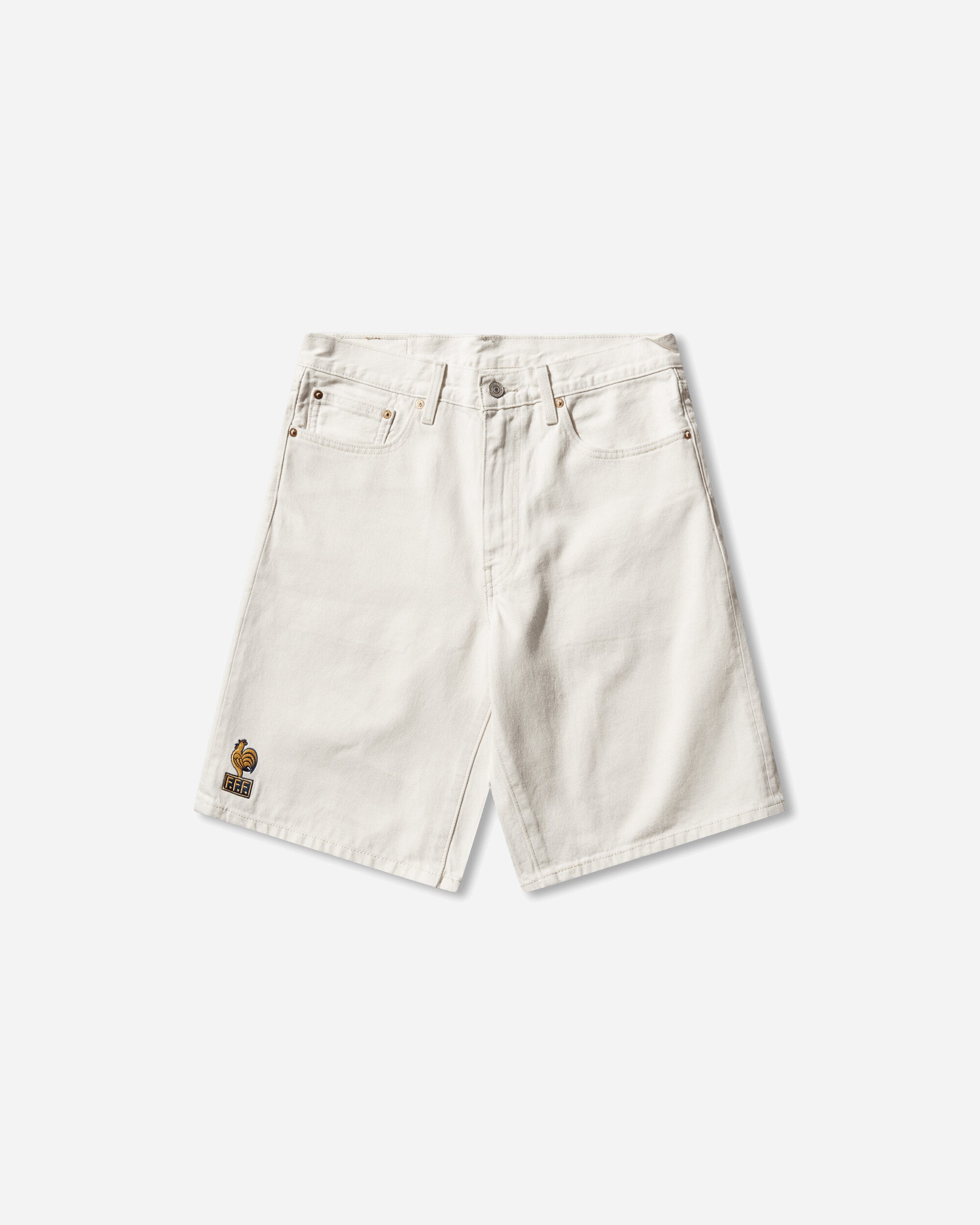Levi's X Wc 478 Baggy Short X France Whites Shorts Short 006GV 0002