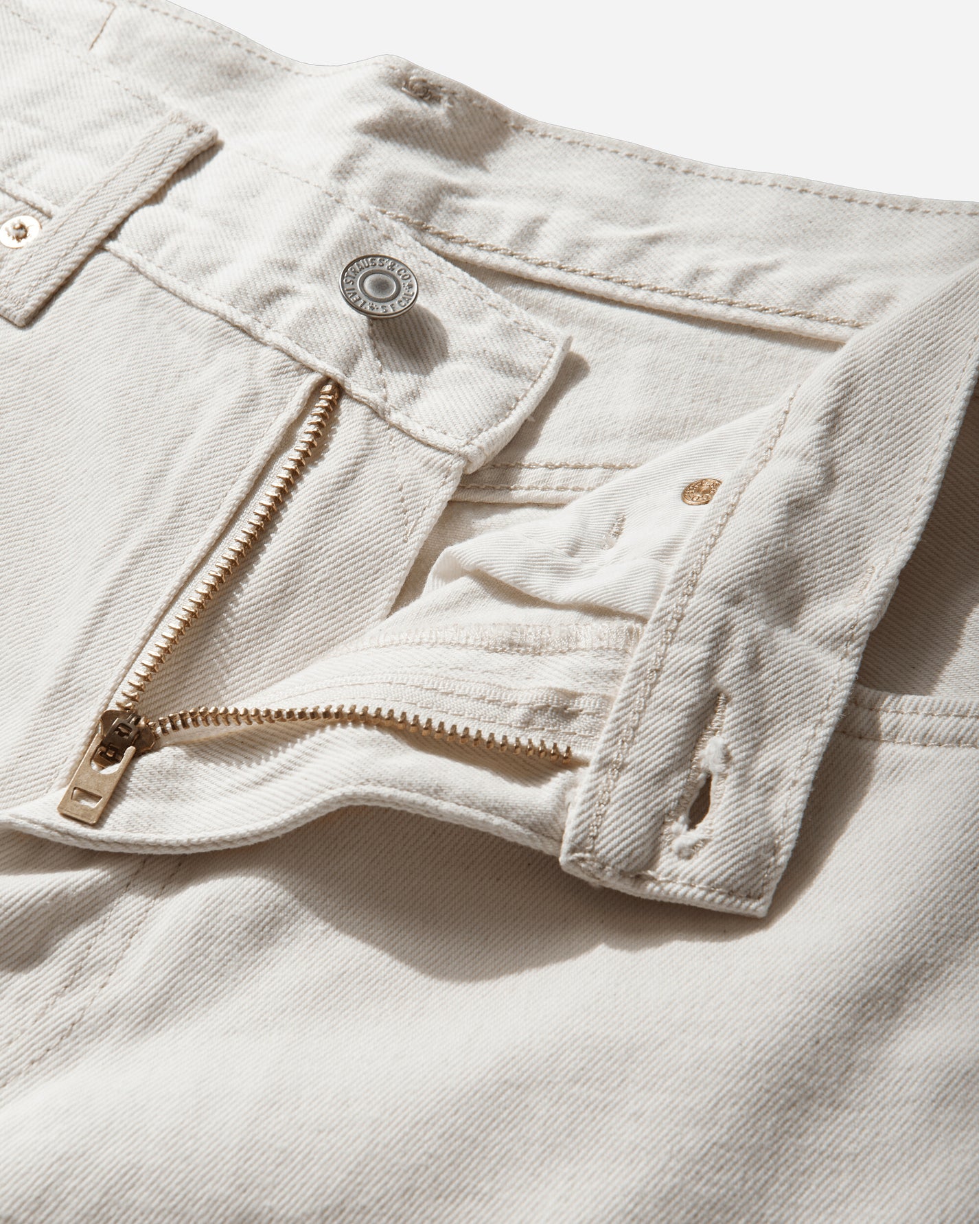 Levi's X Wc 478 Baggy Short X France Whites Shorts Short 006GV 0002