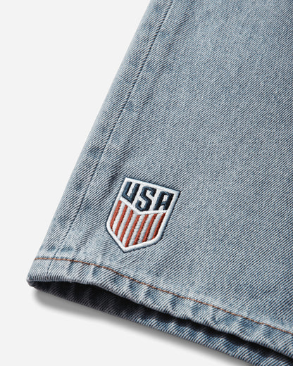 Levi's X Wc 478 Baggy Short X Usa 478 Light Indigo Shorts Short 006GV 0000