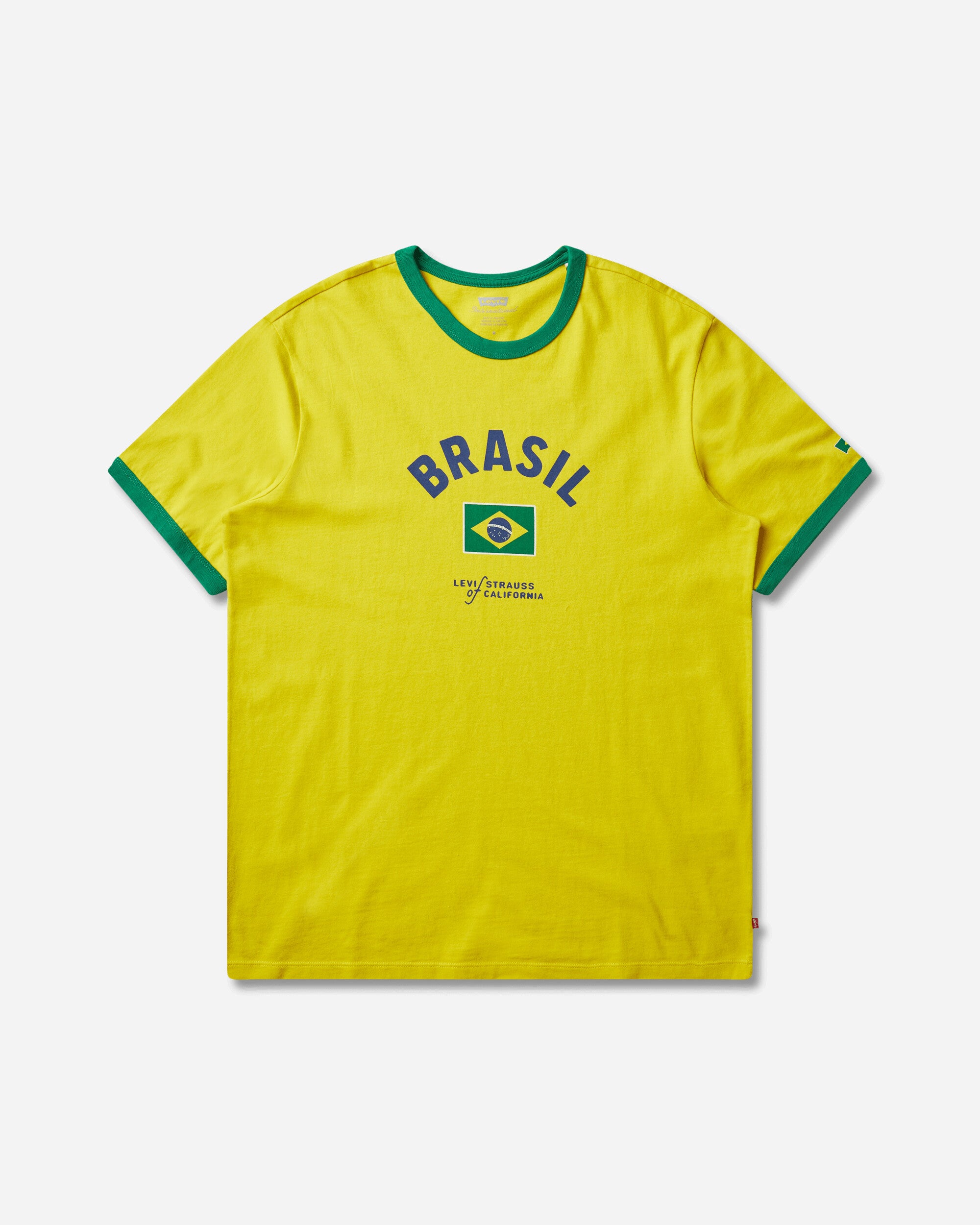 Levi's X Wc Ringer Tee X Brasil Retro Whites T-Shirts Shortsleeve 006GW 0001